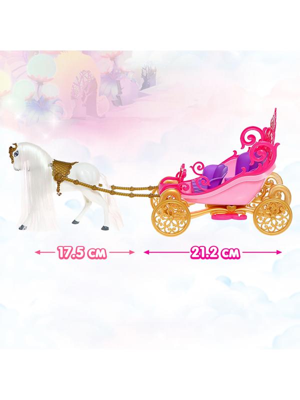 Карета для кукол «Сказка», свет, звук