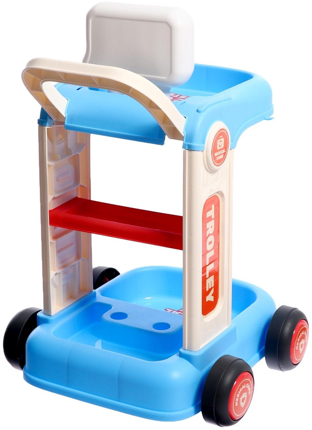 Игровой набор «Доктор» на тележке, с аксессуарами