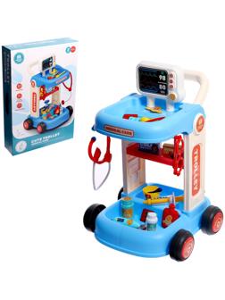 Игровой набор «Доктор» на тележке, с аксессуарами