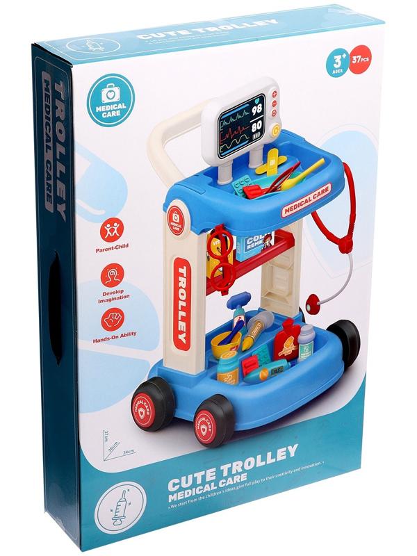 Игровой набор «Доктор» на тележке, с аксессуарами