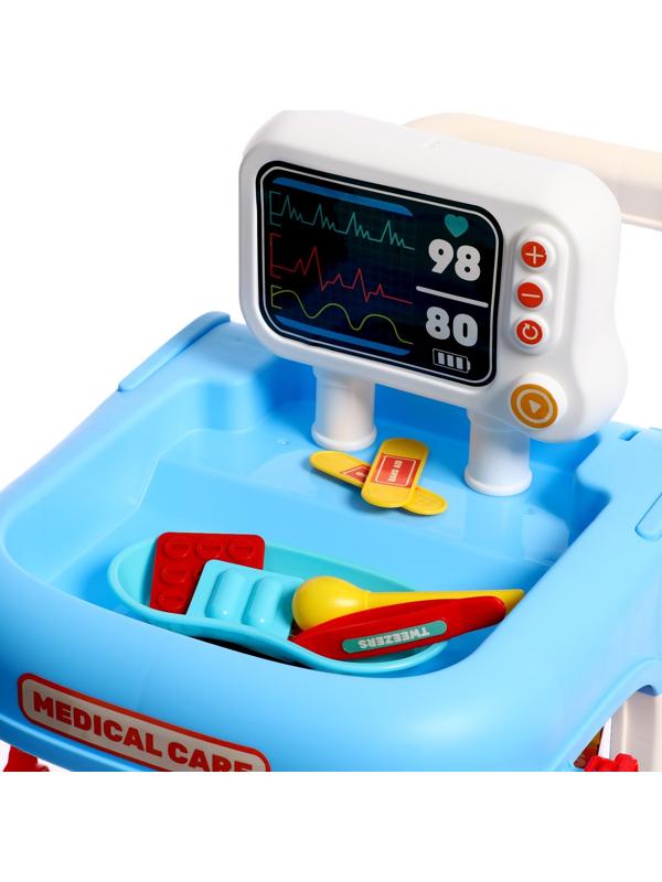 Игровой набор «Доктор» на тележке, с аксессуарами