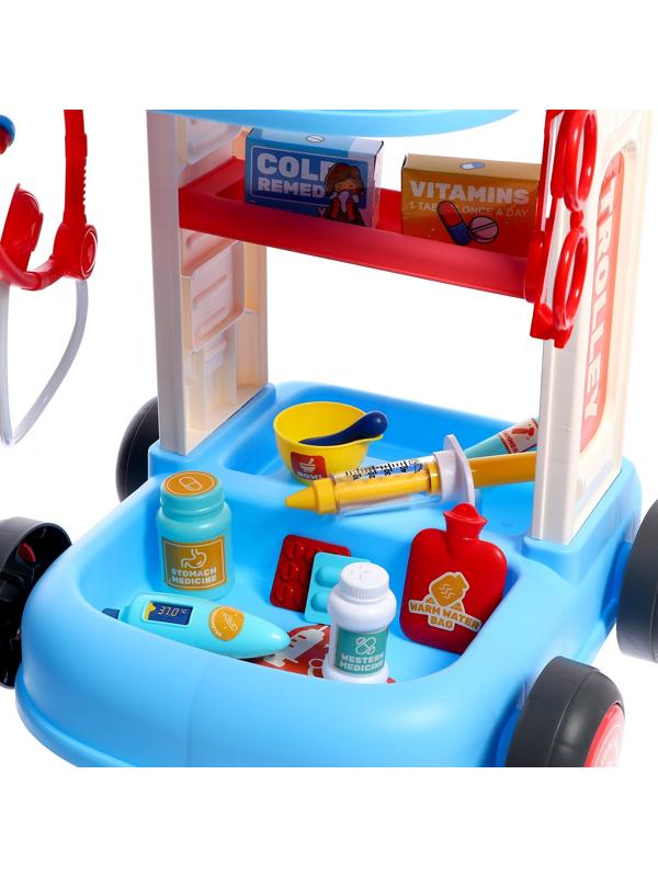 Игровой набор «Доктор» на тележке, с аксессуарами