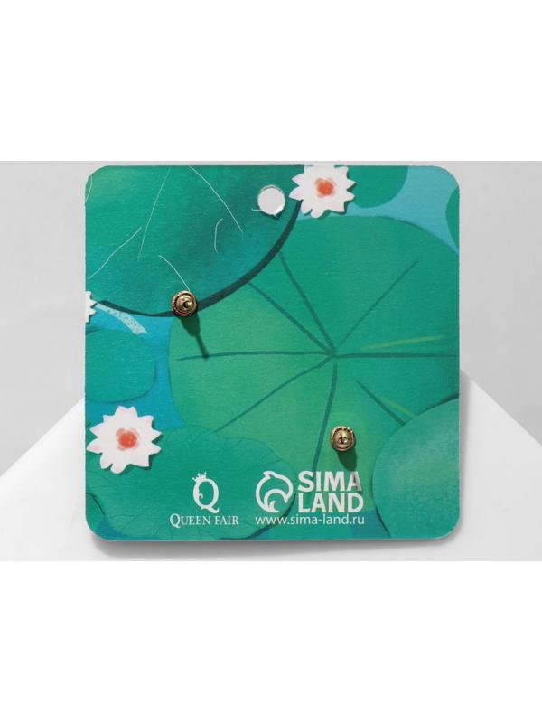 Серьги эмаль 