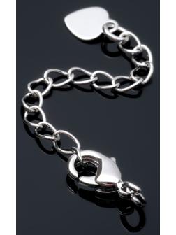 Замок-карабин родированный 10мм 