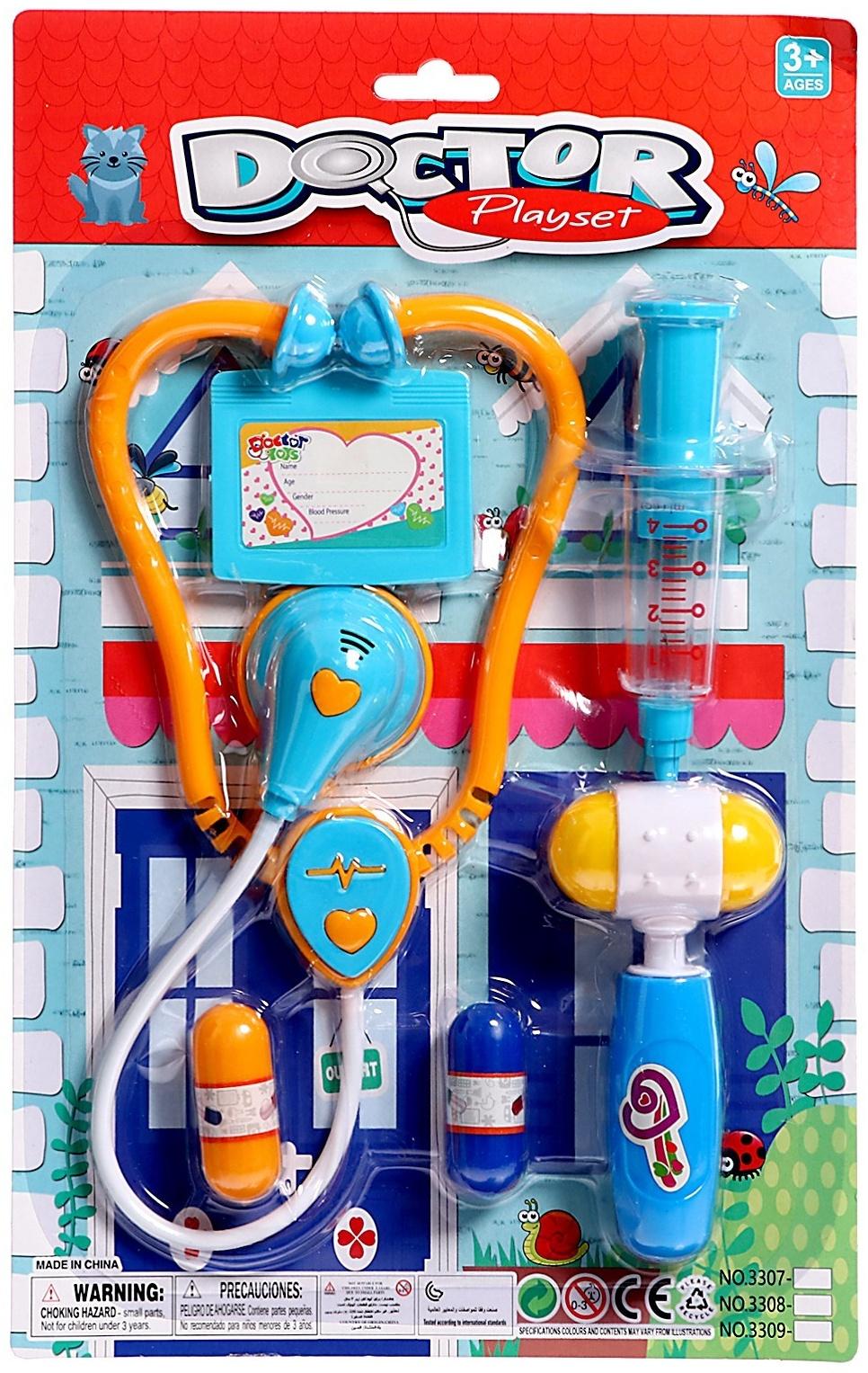 Набор доктора «На прием», 6 предметов