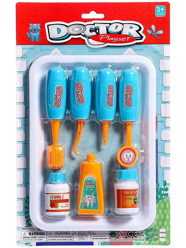 Набор доктора «Лечим зубки», 7 предметов
