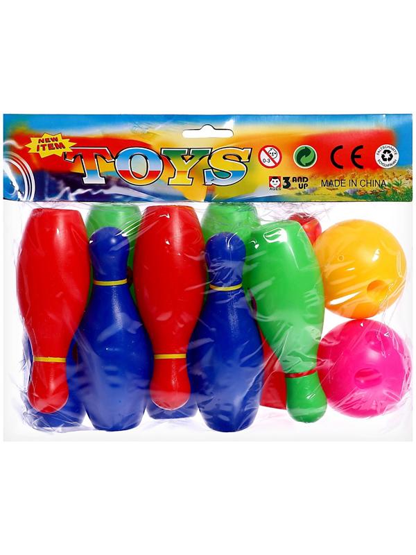 Набор «Боулинг», 7 кеглей, 2 шара