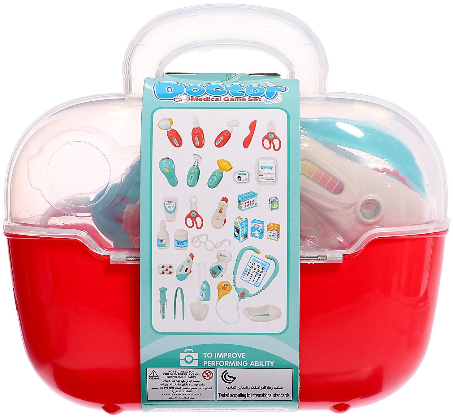 Игровой набор «Доктор», 8 предметов, в чемоданчике