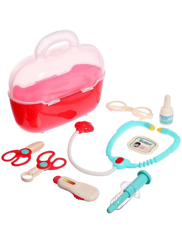 Игровой набор «Доктор», 8 предметов, в чемоданчике
