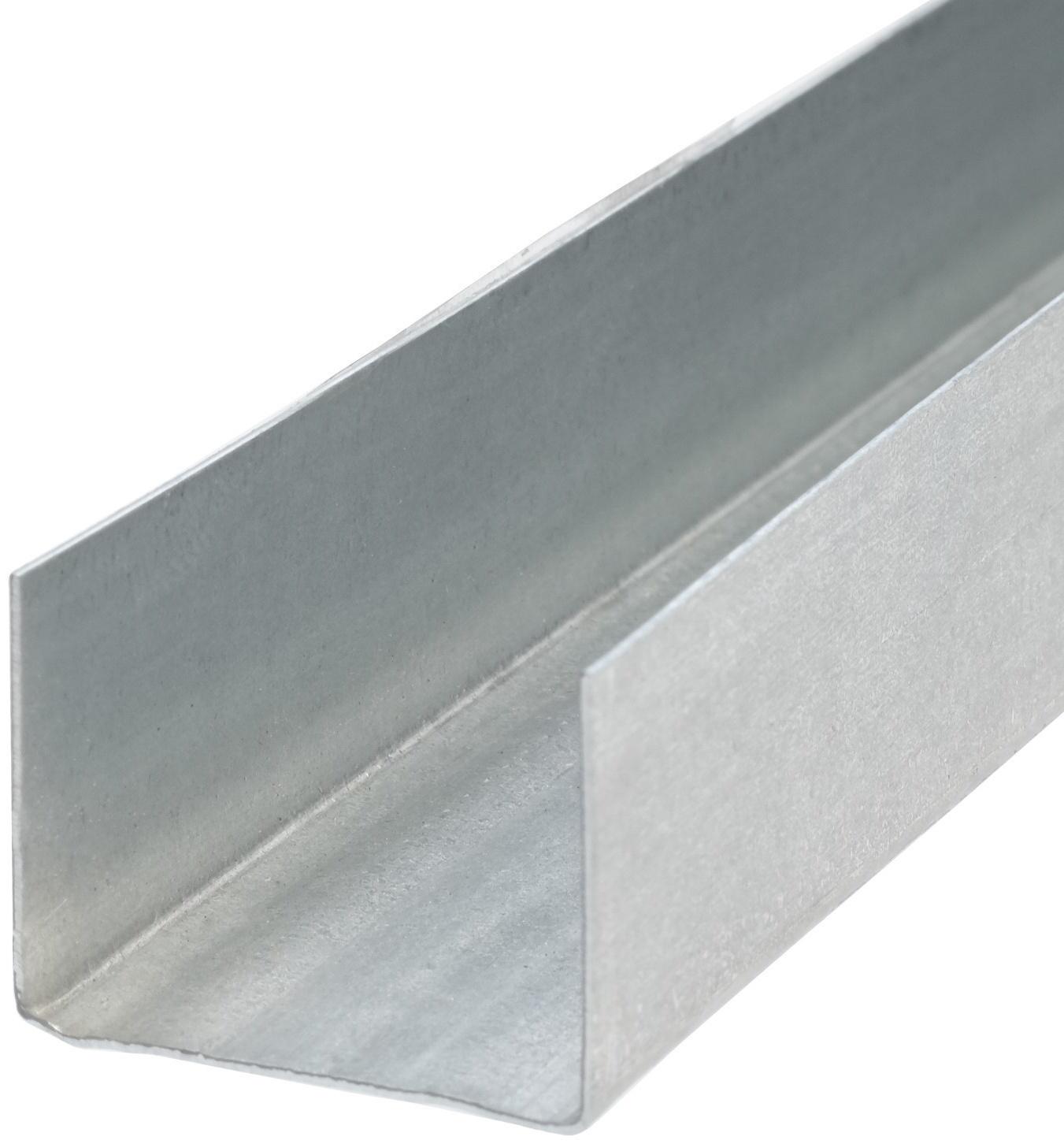 Профиль потолочный направляющий (ППН) 0,35мм, 28х27х3000 мм