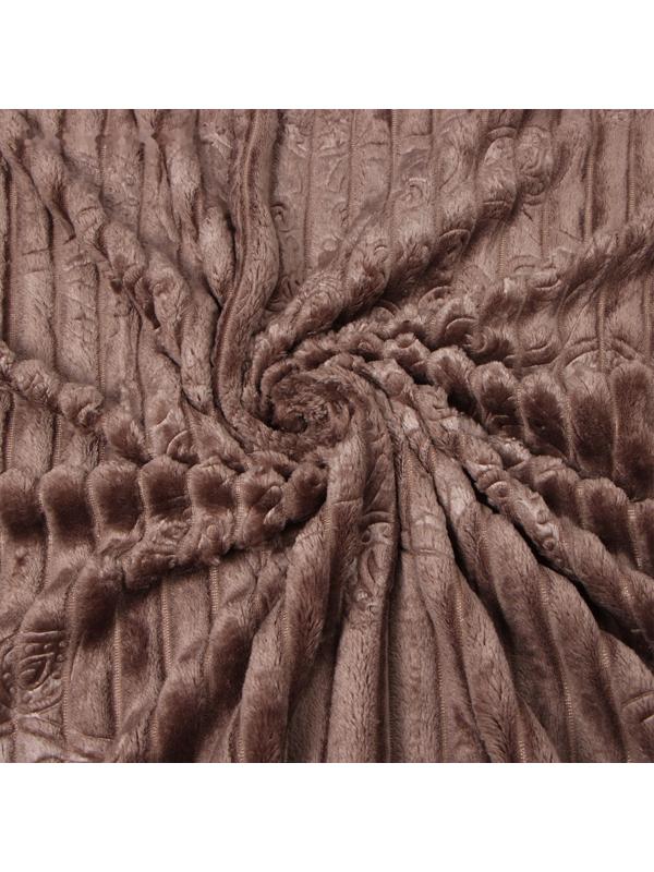 Плед Ариэль арт.84А 200х205см, велсофт 250г/м, пэ100%