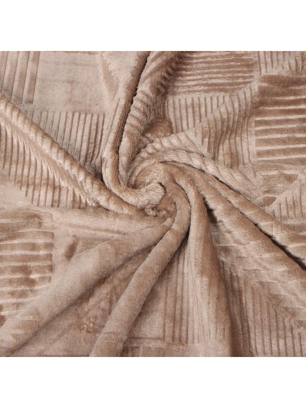 Плед Домино 150х205см, велсофт 250г/м, пэ100%