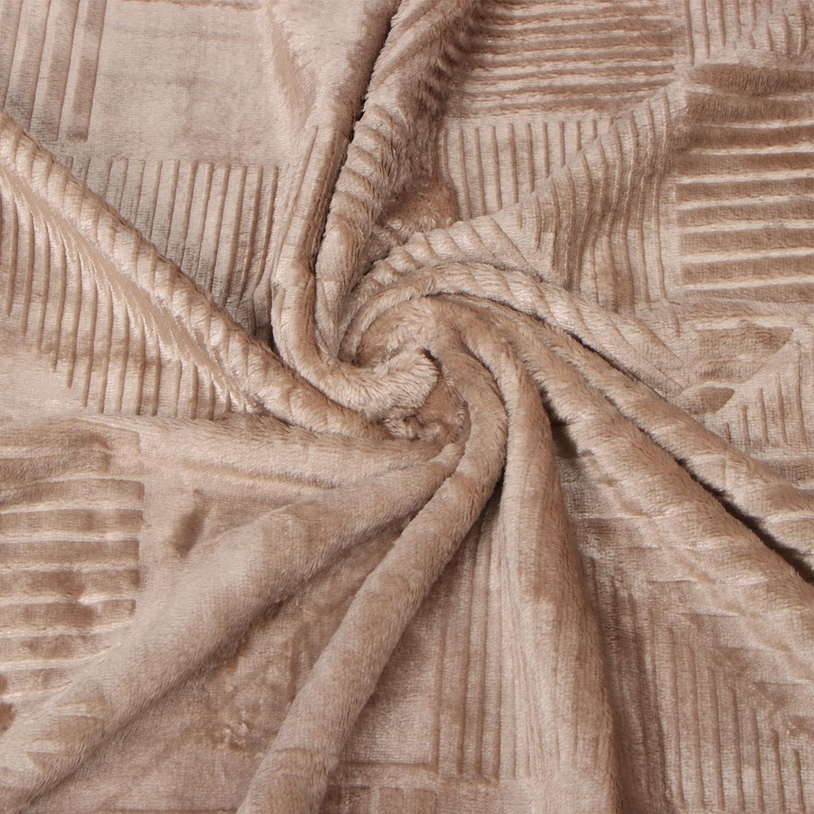 Плед Домино 200х205см, велсофт 250г/м, пэ100%