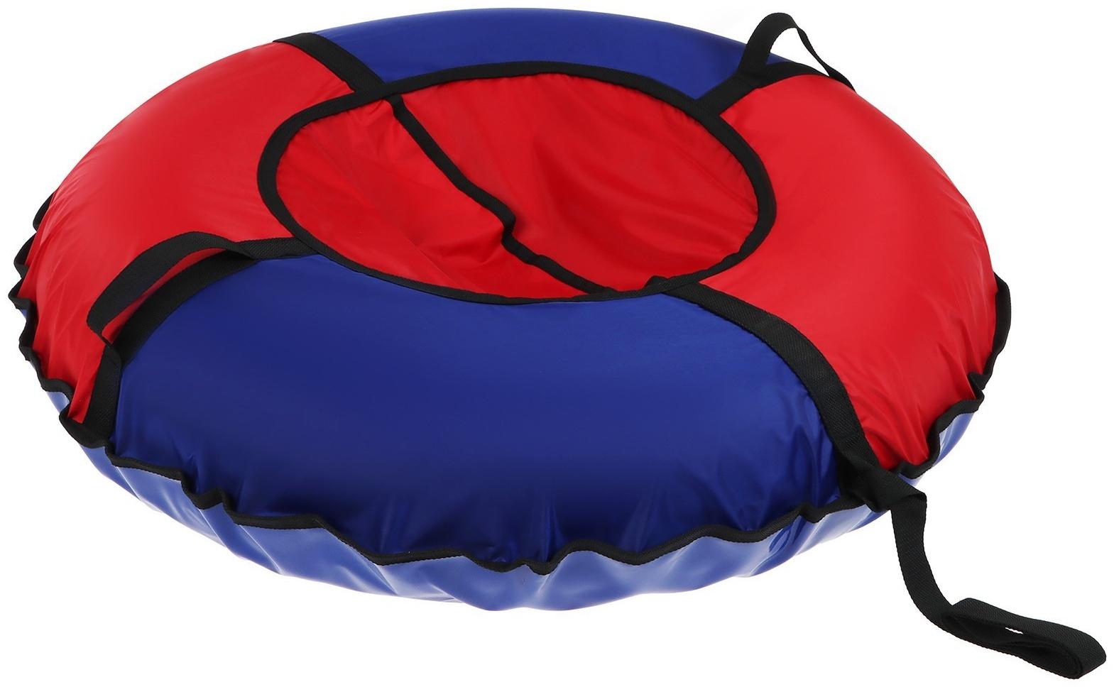 Тюбинг Winter Star, диаметр чехла 100 см, цвет синий/красный