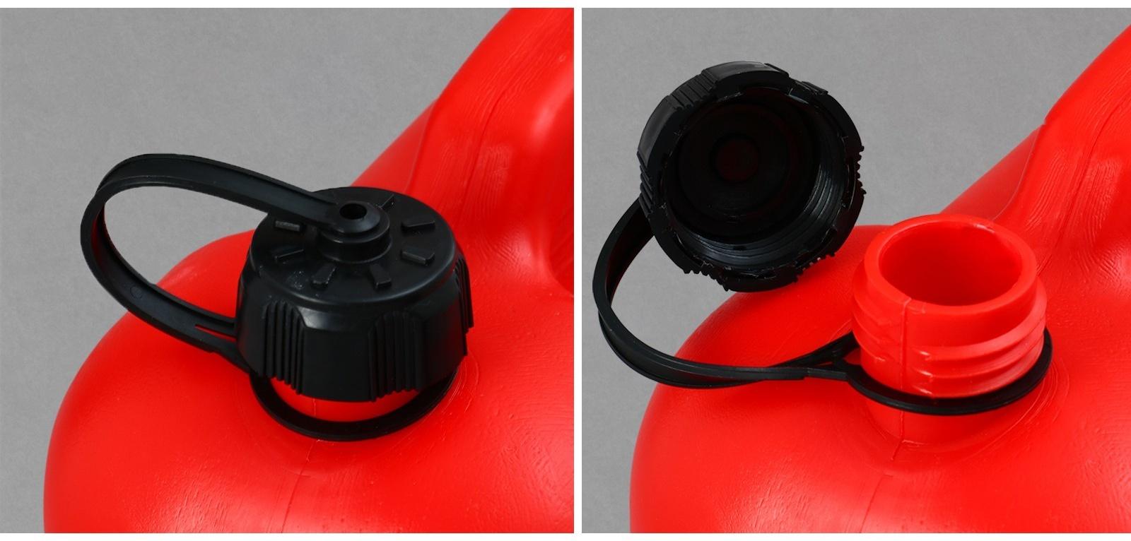 Канистра ГСМ «Звезда», 10 л, с воронкой, красная