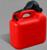Канистра ГСМ «Звезда», 10 л, с воронкой, красная