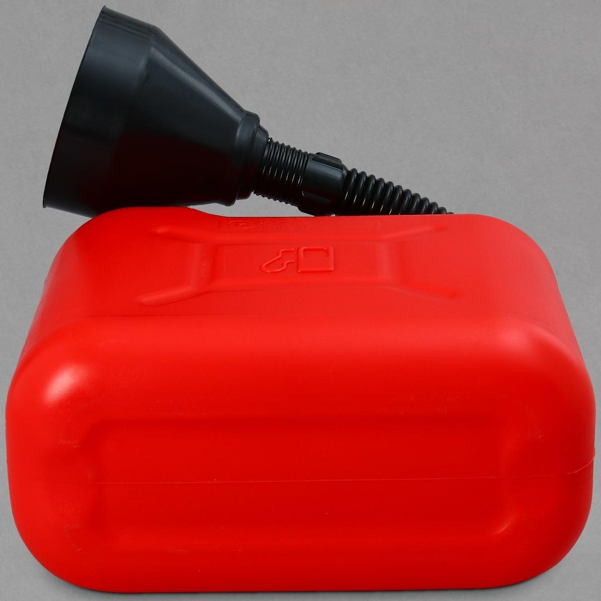 Канистра ГСМ «Звезда», 5 л, с воронкой, красная