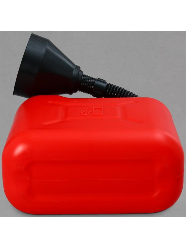 Канистра ГСМ «Звезда», 5 л, с воронкой, красная