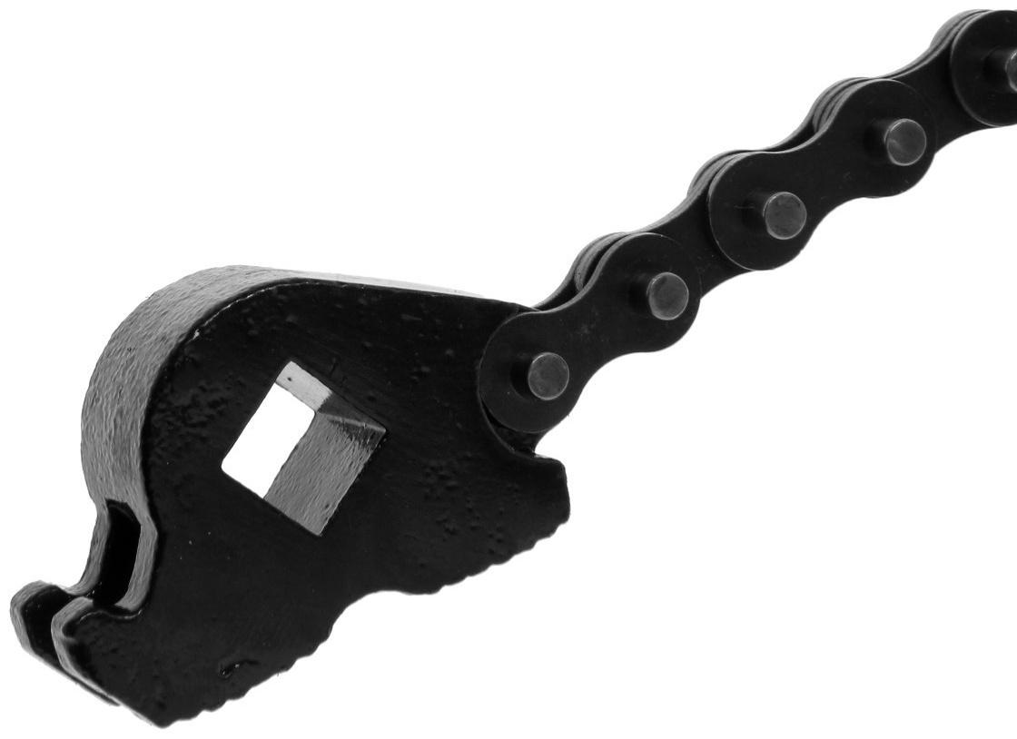 Съемник масляного фильтра ТУНДРА, цепной, под квадрат 1/2