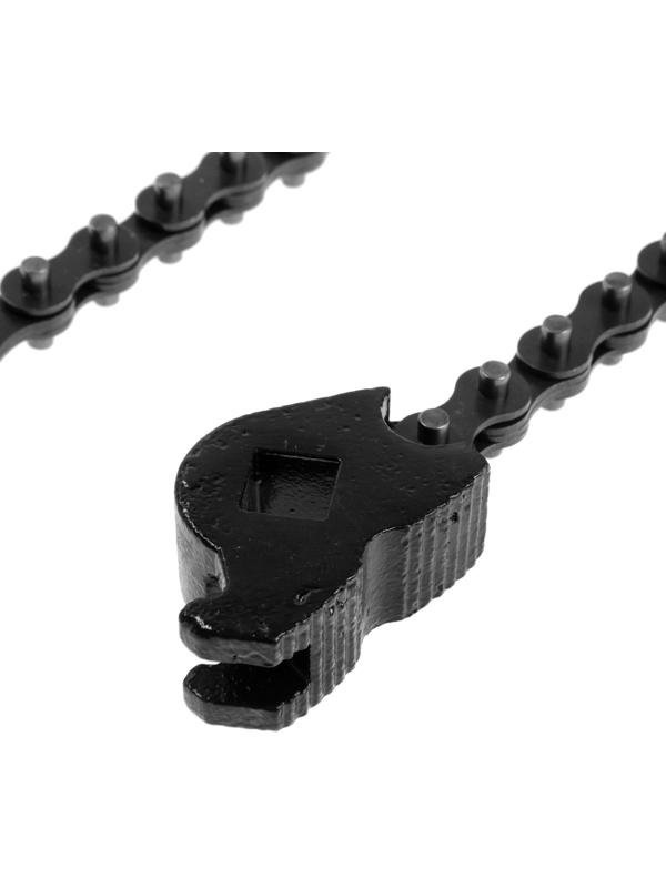 Съемник масляного фильтра ТУНДРА, цепной, под квадрат 1/2