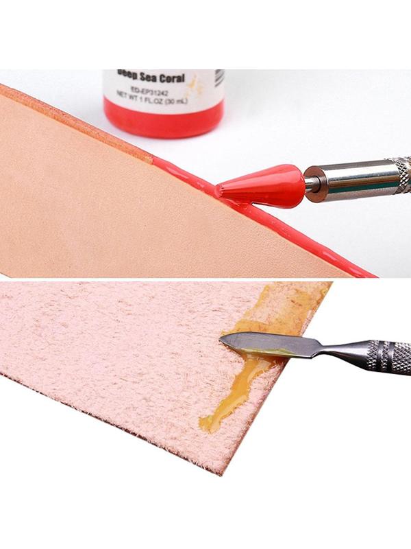 Ручка-аппликатор для кожи, 14,5 см, цвет серебряный/золотой