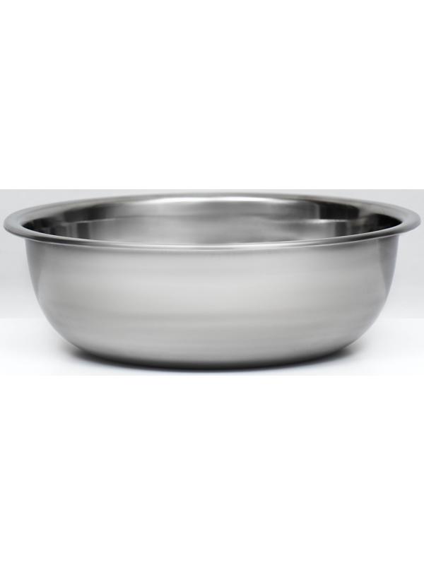 Миска металлическая эконом, 2,7 л, 25 х 8 см