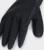 Перчатки хозяйственные Доляна, латексные, 50 гр, размер S, цвет чёрный