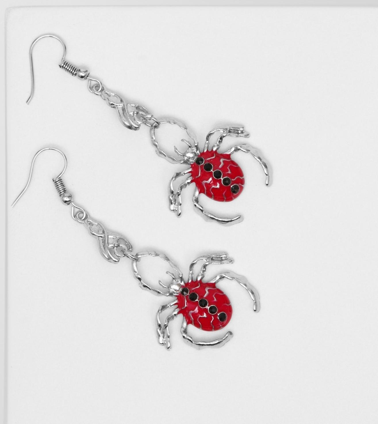 Серьги эмаль 