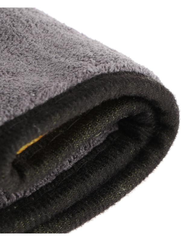 Тряпка для автомобиля CARTAGE, микрофибра, 800 г/м², 30×20 cм, желто-серая