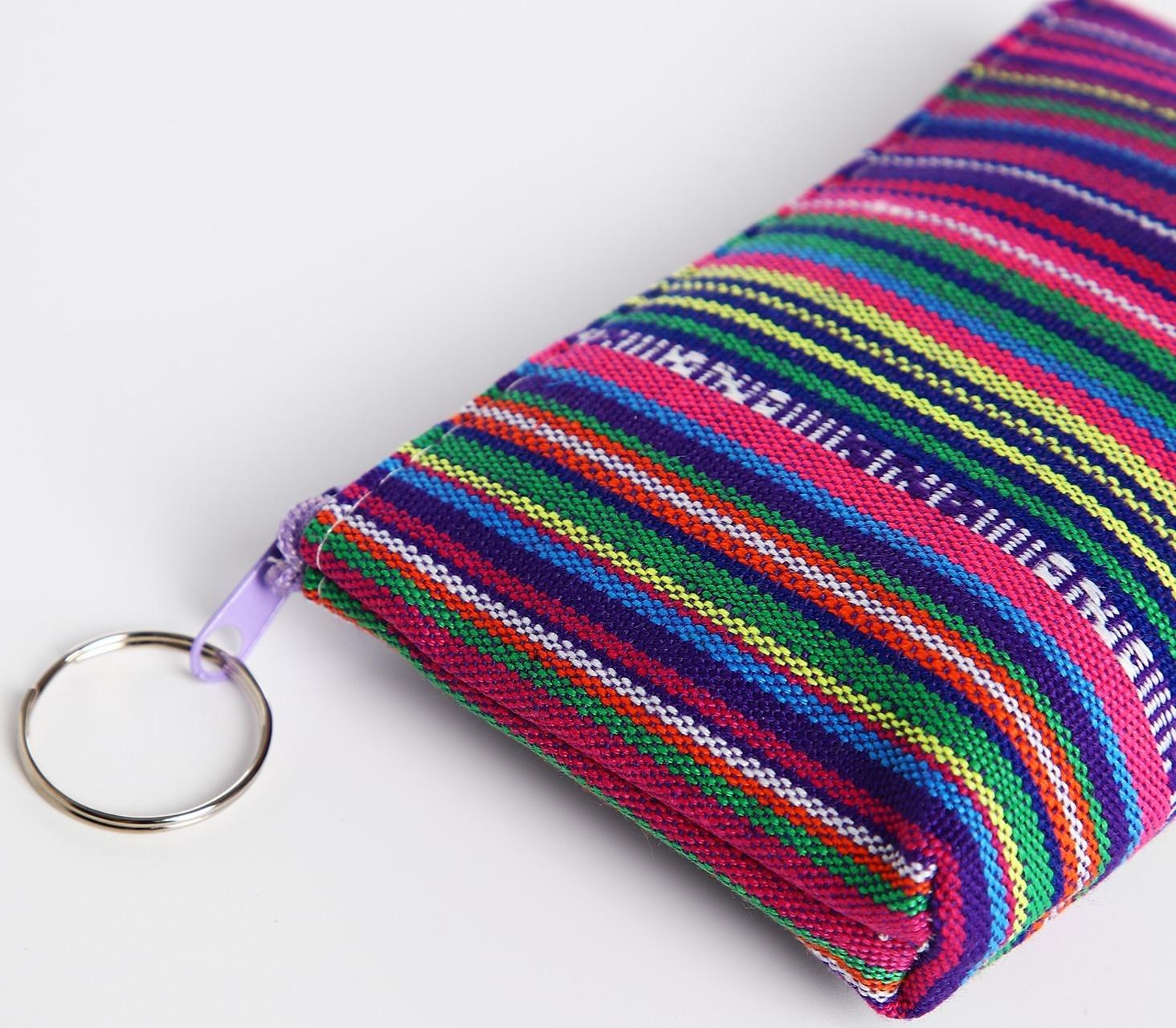 Кошелёк на молнии, цвет МИКС