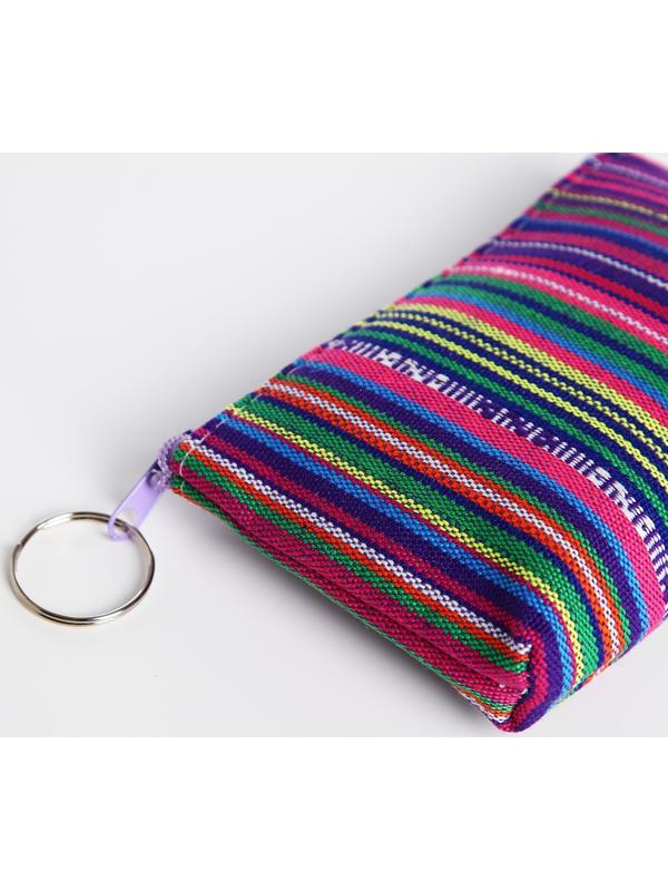 Кошелёк на молнии, цвет МИКС