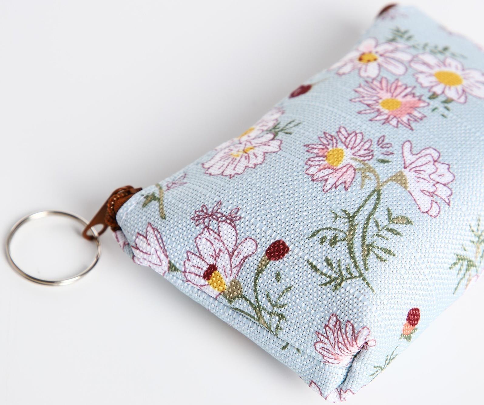 Кошелёк на молнии, цвет МИКС