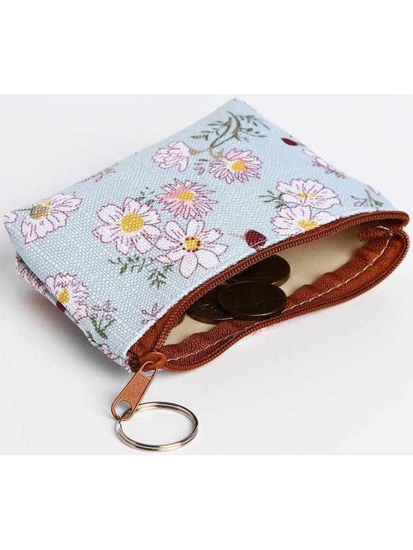 Кошелёк на молнии, цвет МИКС