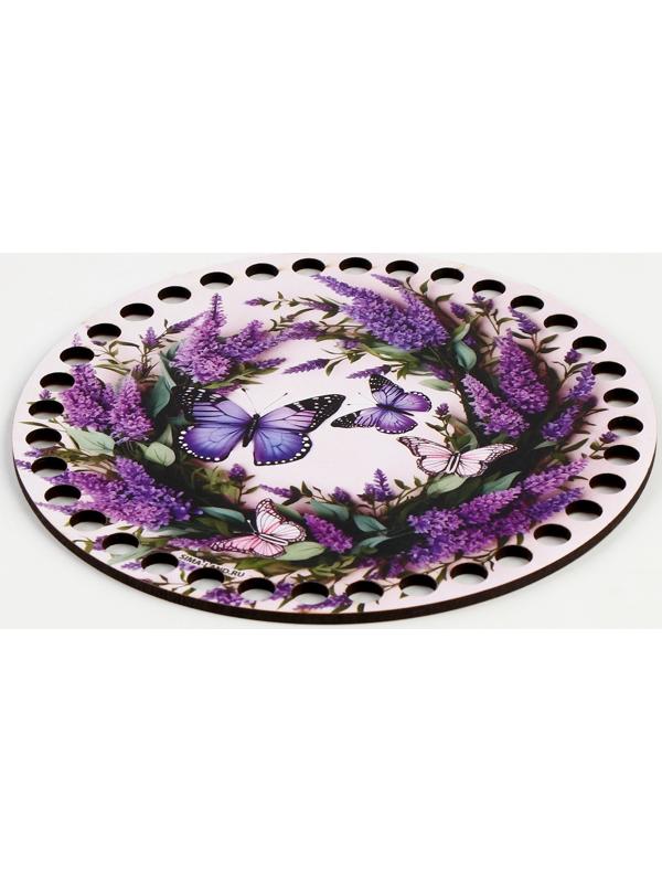 Донышки для вязания 2 в 1 «Весенняя нежность», круг 15 см, хдф 3 мм