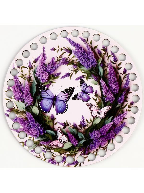 Донышки для вязания 2 в 1 «Весенняя нежность», круг 15 см, хдф 3 мм