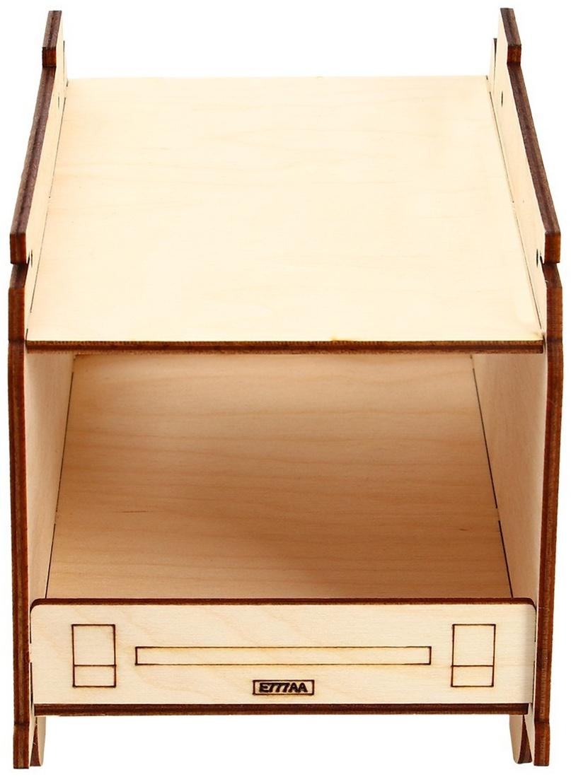 Деревянная кормушка-конструктор «Пожарная машина» своими руками, 22 × 12 × 14 см, Greengo