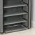 Обувница, 9 ярусов, 60×30×155 см, цвет серый
