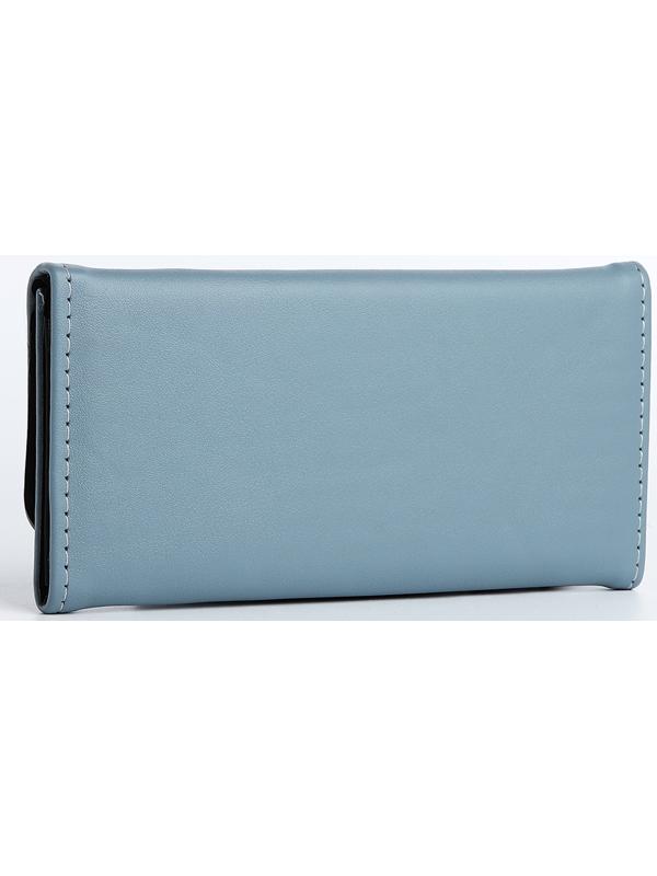 Кошелёк на магните, цвет голубой