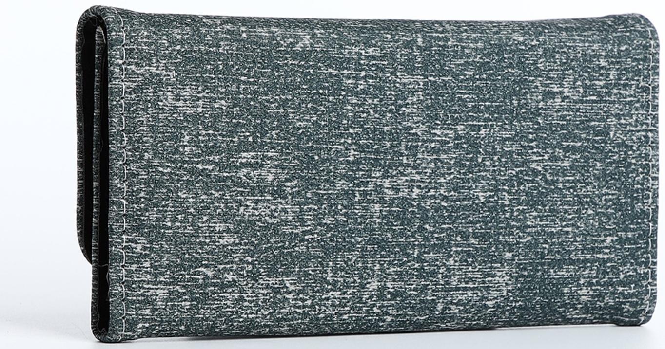 Кошелёк на магните, цвет серый