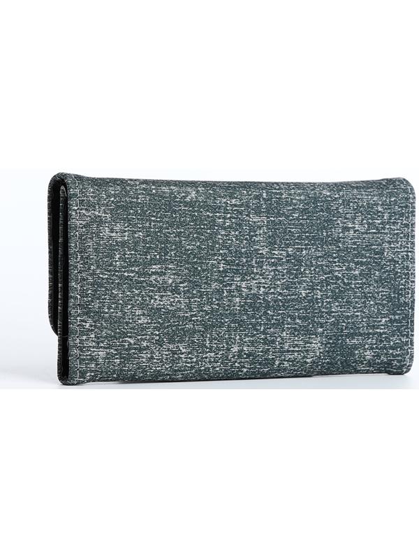 Кошелёк на магните, цвет серый