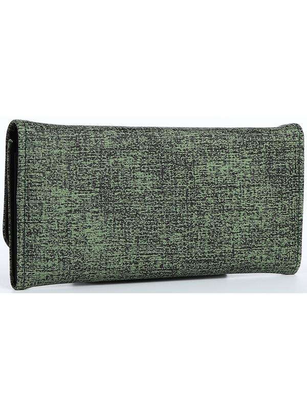 Кошелёк на магните, цвет зелёный