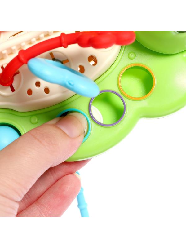 Развивающая игрушка «Динозаврик», цвета МИКС