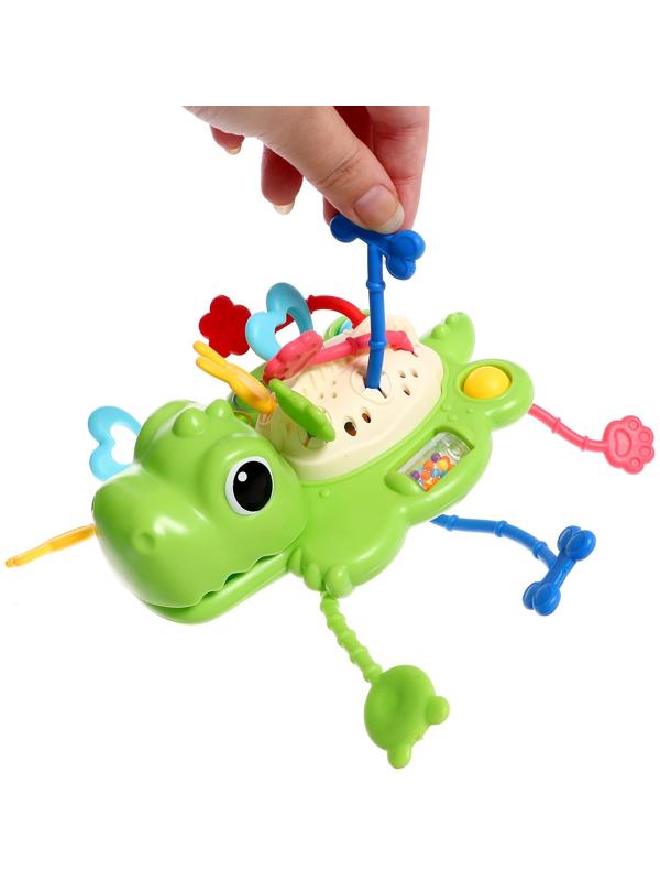Развивающая игрушка «Динозаврик», цвета МИКС