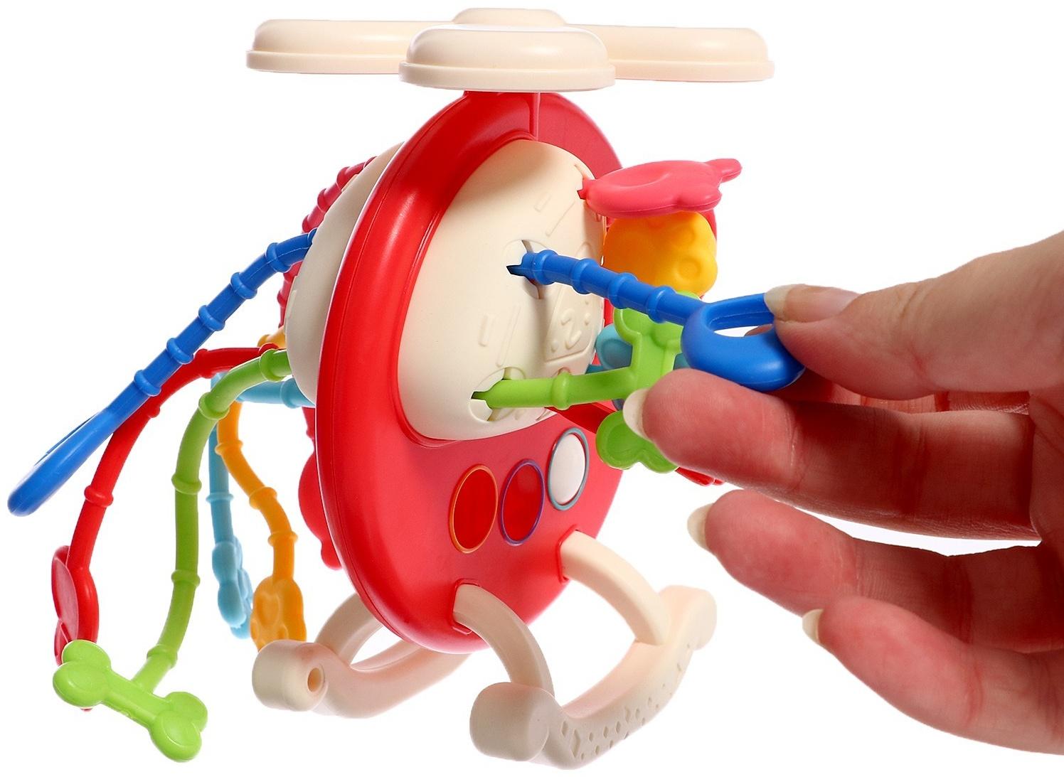 Развивающая игрушка «Вертолётик», цвета МИКС