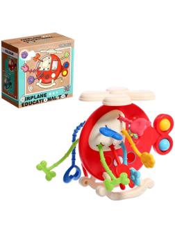 Развивающая игрушка «Вертолётик», цвета МИКС