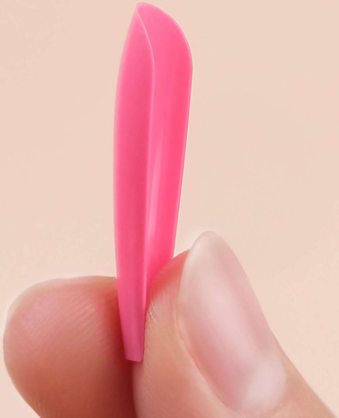 Накладные ногти, 24 шт, форма балерина, цвет розовый