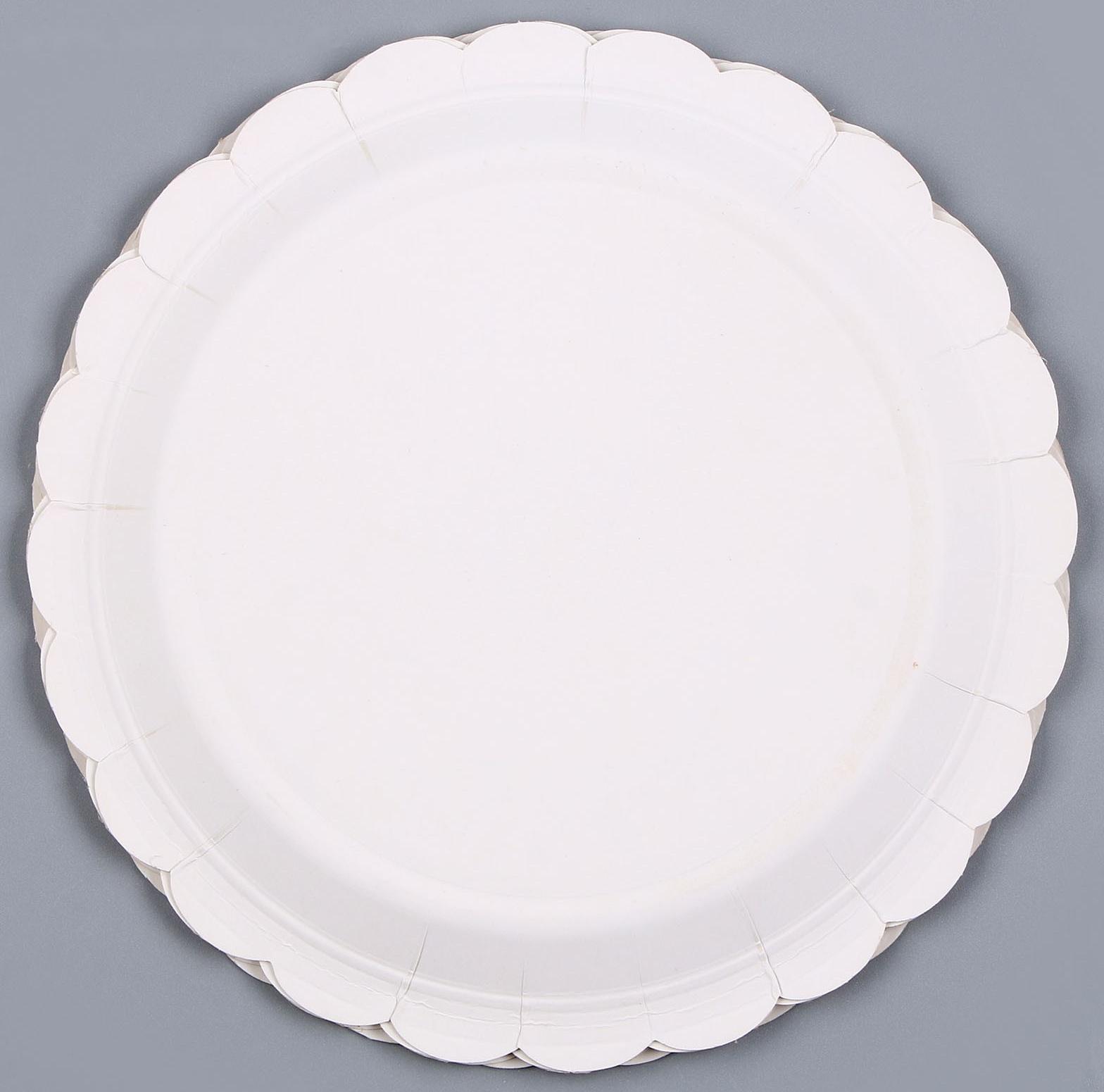 Тарелка бумажная «Лиса», в наборе 6 шт.