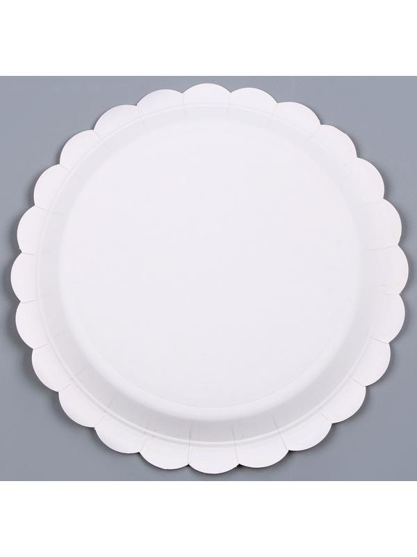 Тарелка бумажная «Летние фрукты», в наборе 6 шт.