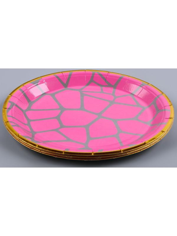 Тарелка бумажная, в наборе 6 шт.