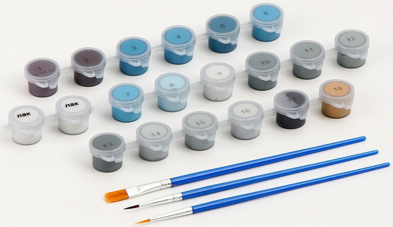 Картина по номерам с золотой краской «Перья», 40 × 50 см